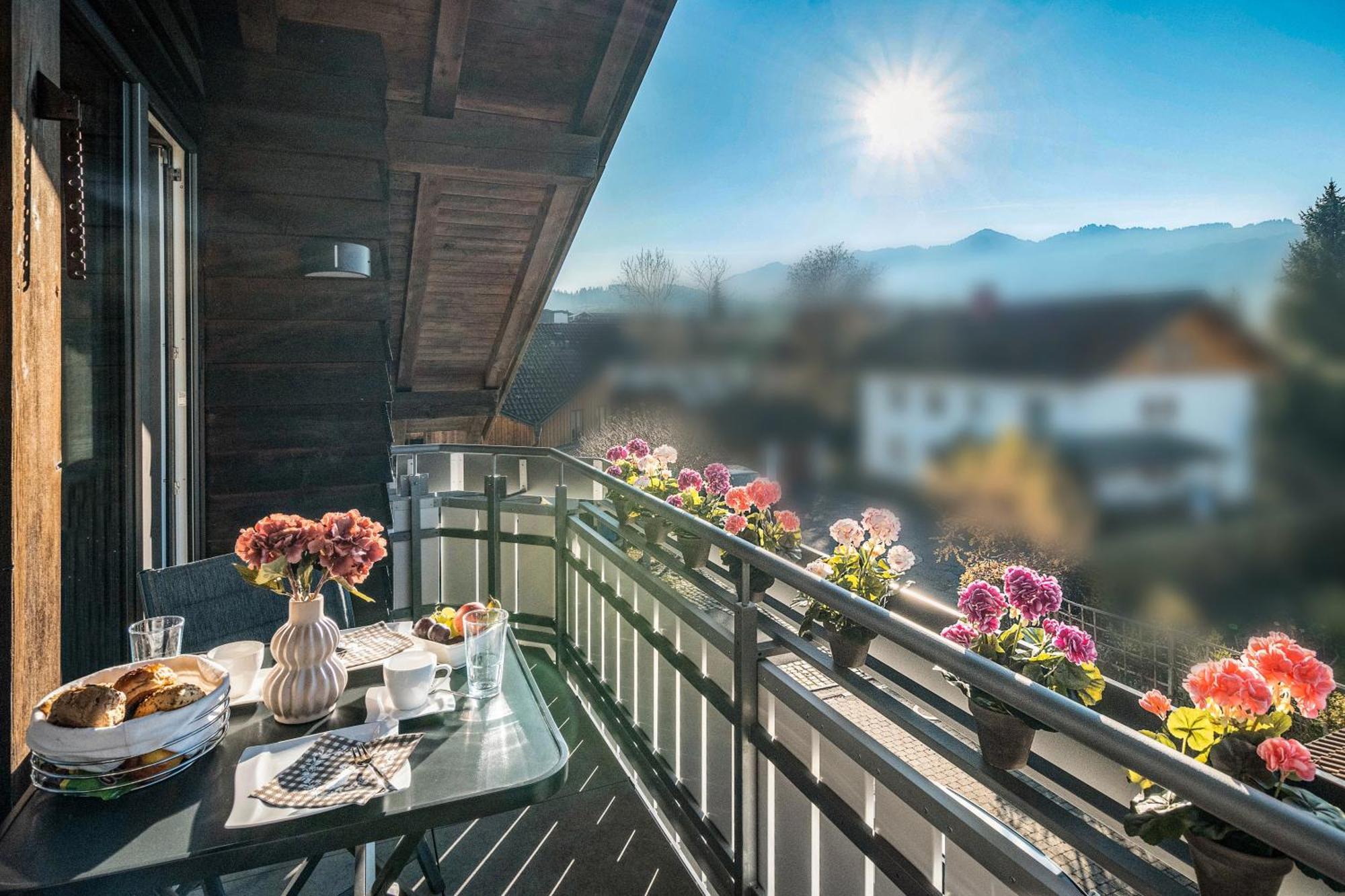 Ferienwohnung Alpenvogel Зонтхофен Экстерьер фото